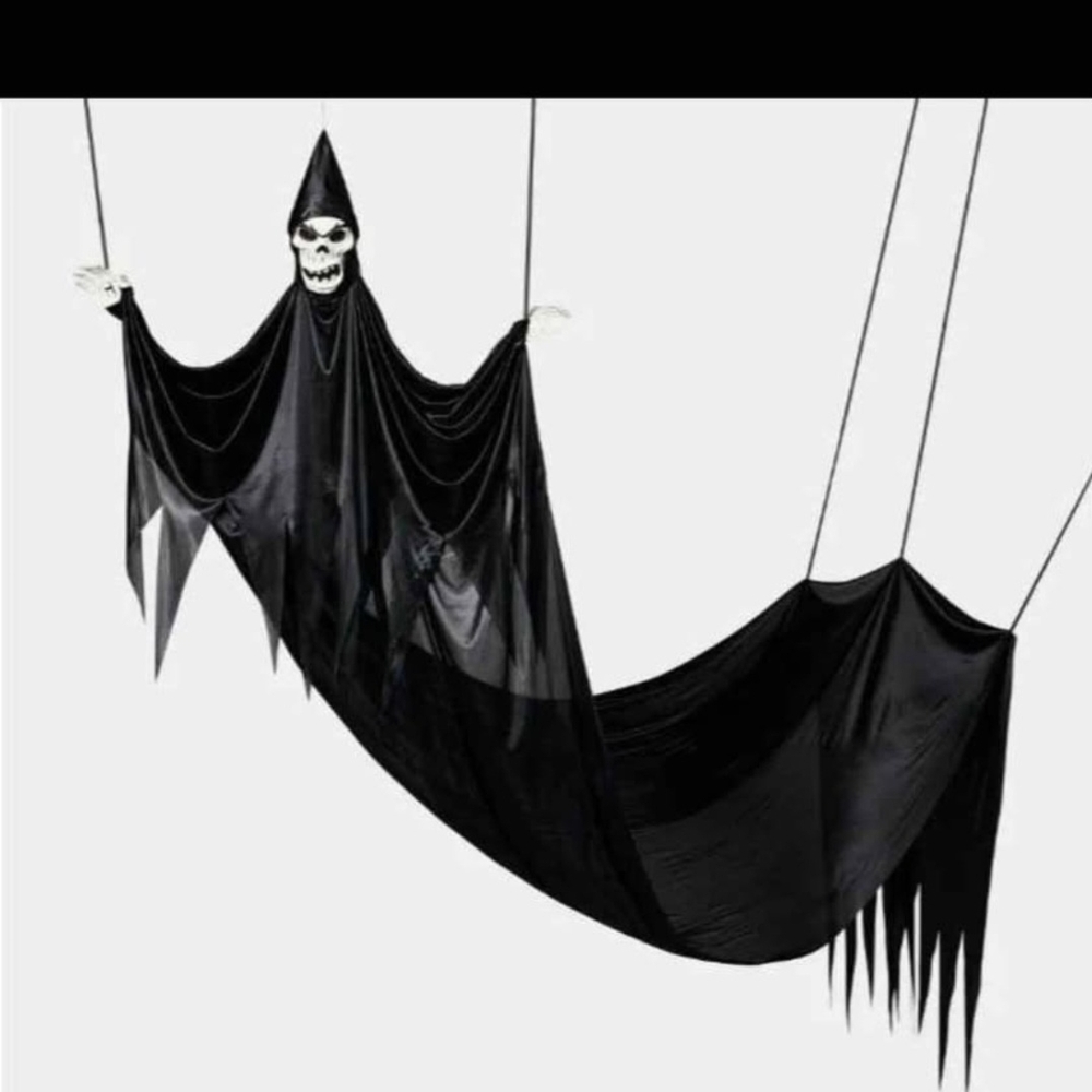 2 x Hanging Grim Reaper Halloween Decoration